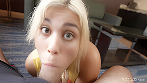 Lilith Grace In Sexy Blonde Assistant Fucks Her Boss For A Raise